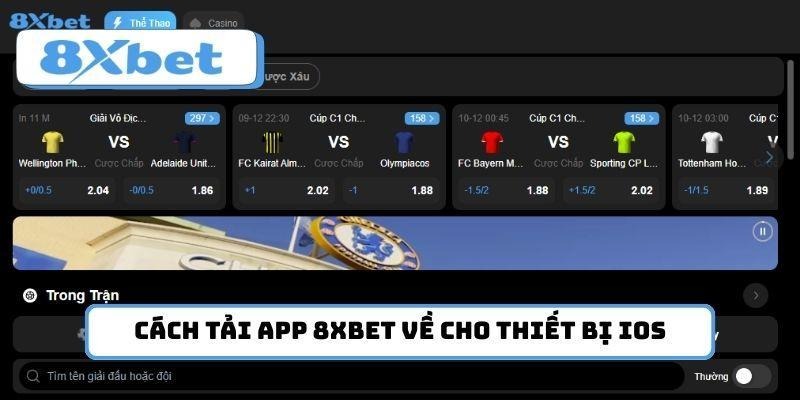 Cách tải app 8xbet về cho thiết bị iOS